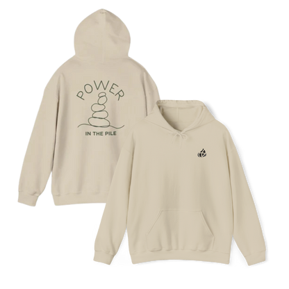 ADULT - Basic Hoodie - Power in the Piles - BBA
