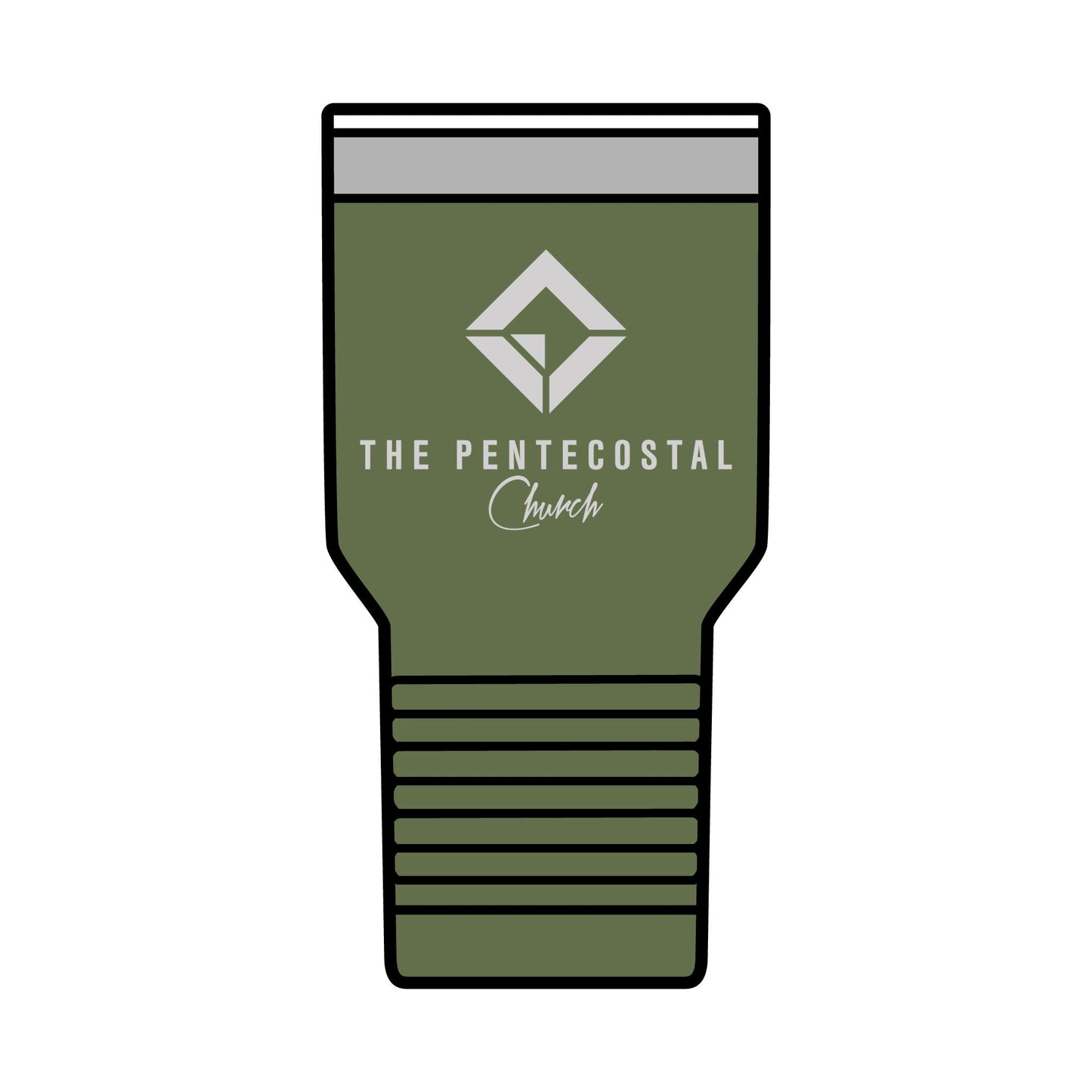 30oz Insulated Tumbler - The Pentecostal Church Logo