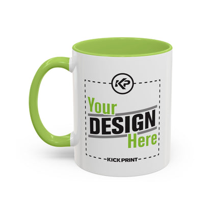 11oz Accent Mug - Kick Merch