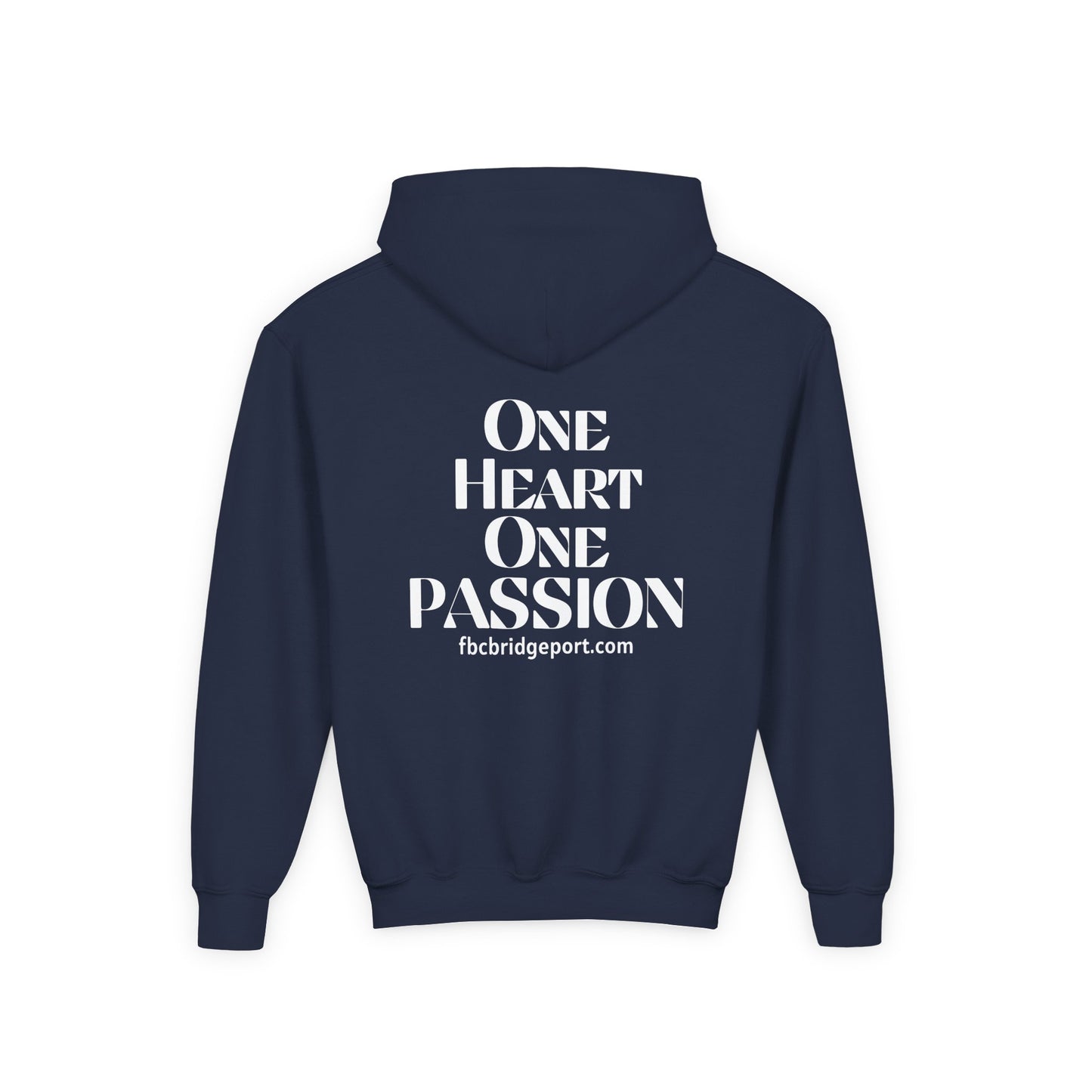 Youth - Basic Hoodie - One Heart One Passion