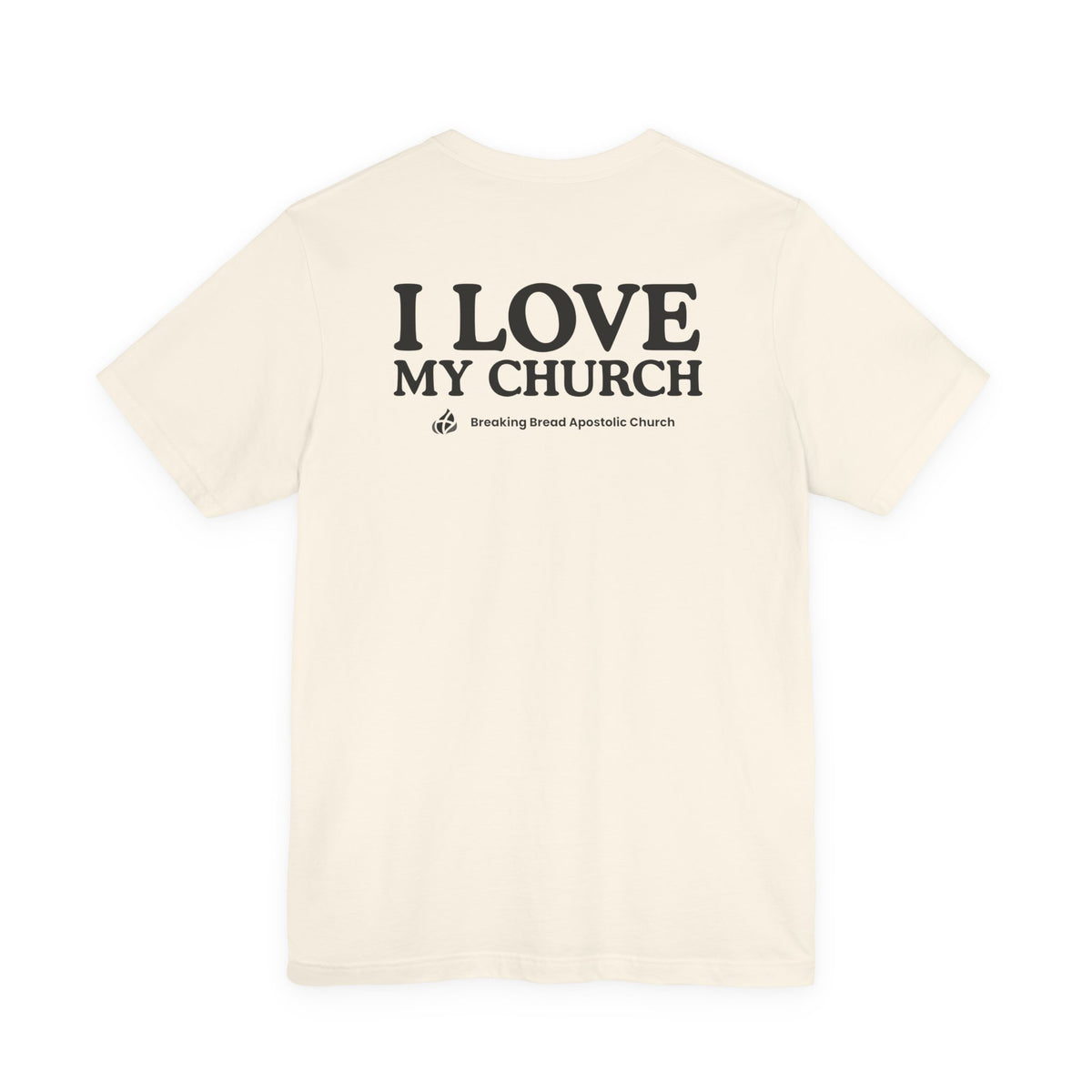 ADULT - Premium tee - I Love My Church - BBA