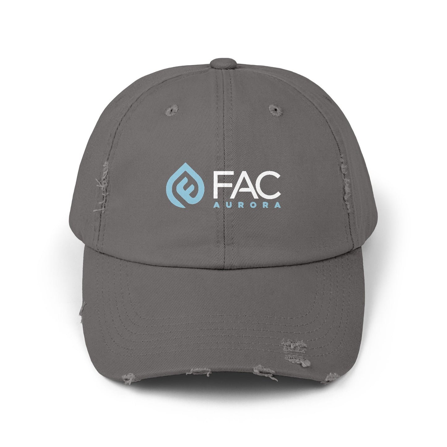 Embroidered Distressed Cap — FAC Aurora