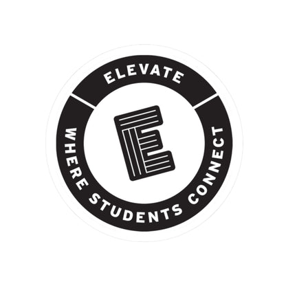 Kiss-Cut Sticker - Elevate Where Student Connects