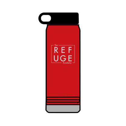 32oz Insulated Water Bottle - The Refuge Academy Logo