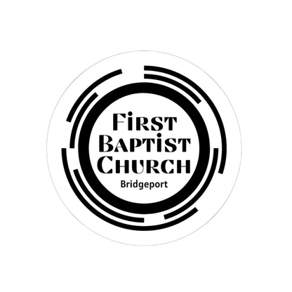 Kiss-Cut Sticker - First Baptist Church