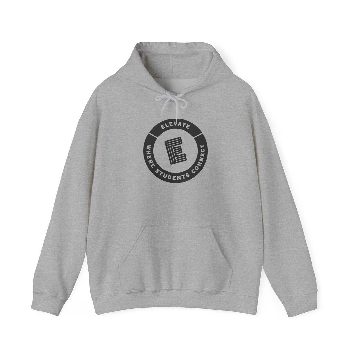 Adult - Basic Hoodie - Elevate Where Student Connects