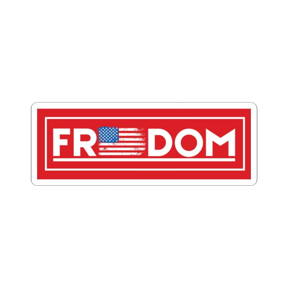 Freedom Flag Sticker — Freedom Summit