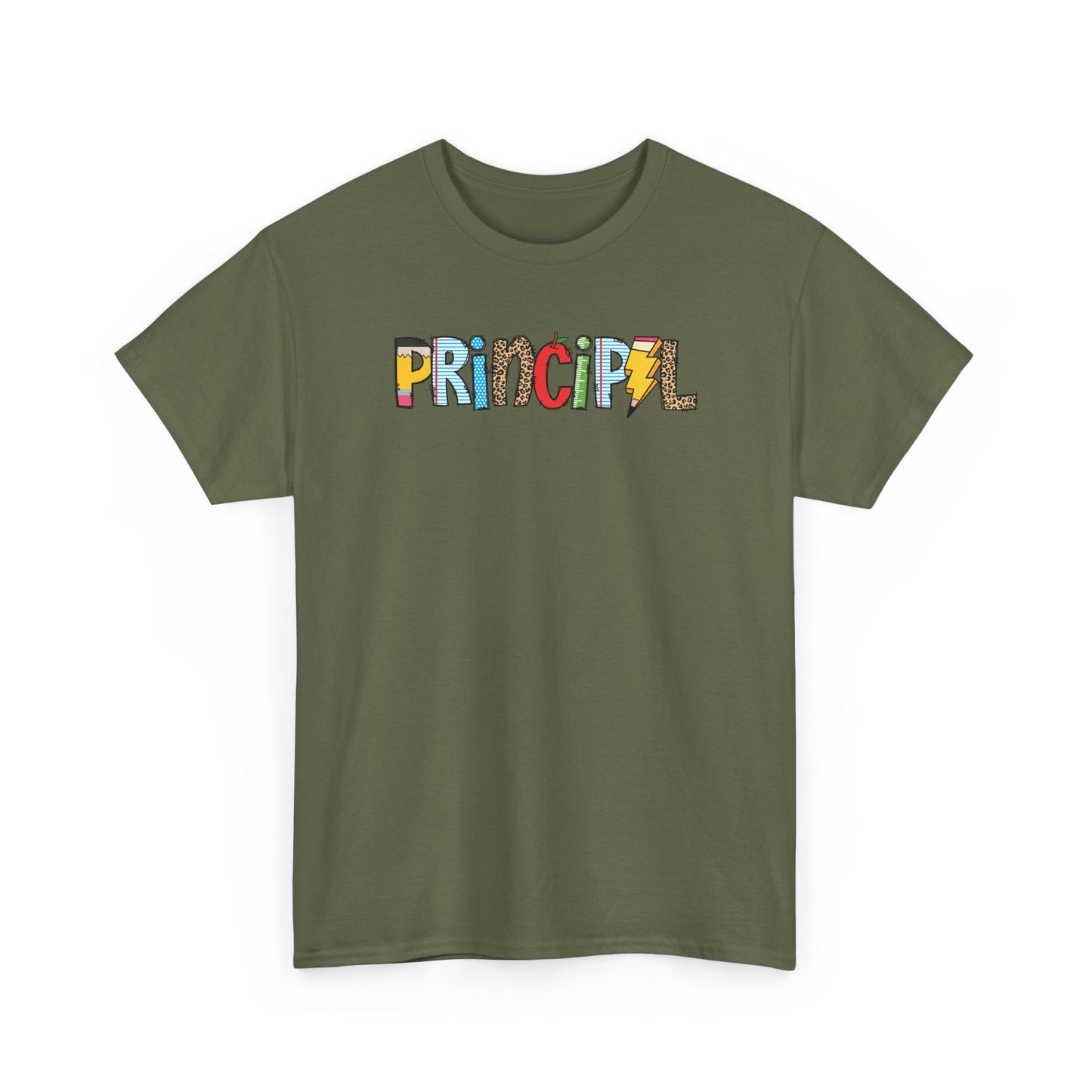 Principal Colorblock T-Shirt- Fun School Staff Gift