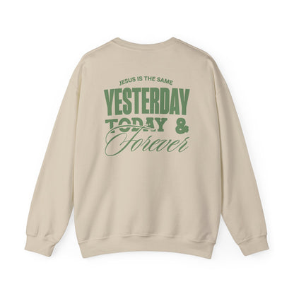 ADULT - Basic Sweatshirt - Jesus is the Same - BBA