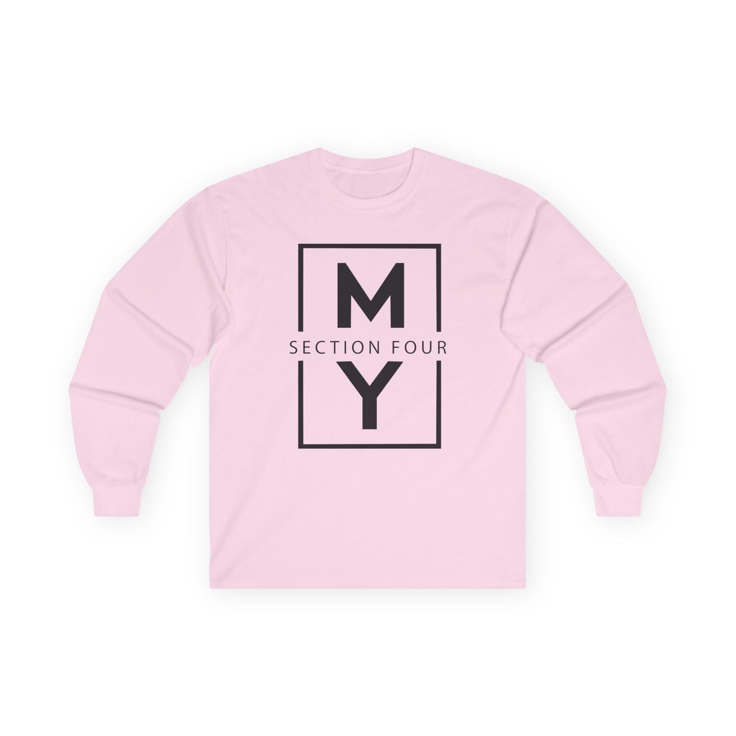 Adult - Cotton Long Sleeve Tee - MS Section 4 Youth