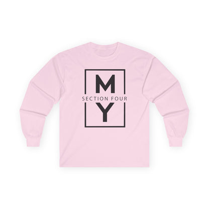 Adult - Cotton Long Sleeve Tee - MS Section 4 Youth