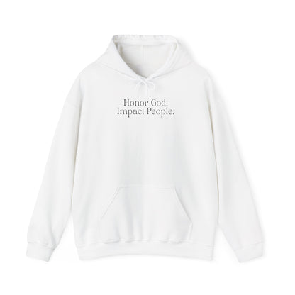 Adult - Basic Hoodie "Honor God Impact People" - FAC Aurora