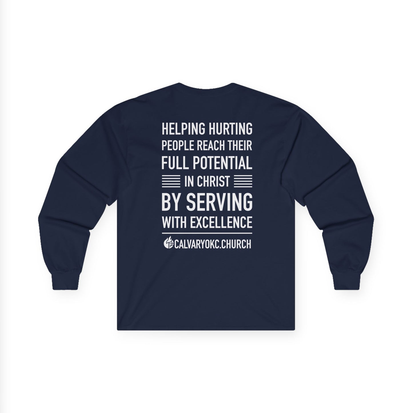 ADULT - Long Sleeve Tee - Calvary Church