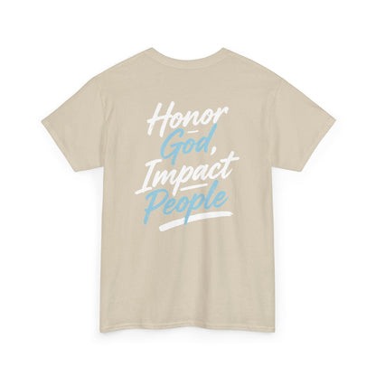 Adult - Honor God, Impact People Basic T-Shirt - FAC Aurora