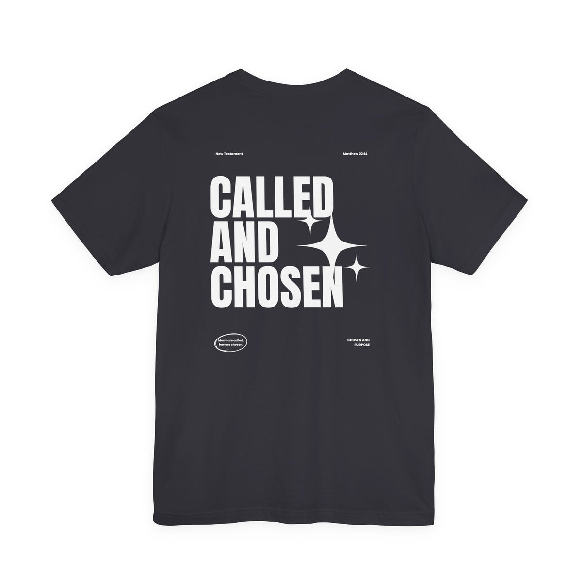 ADULT - Premium tee -  Called & Chosen - BBA