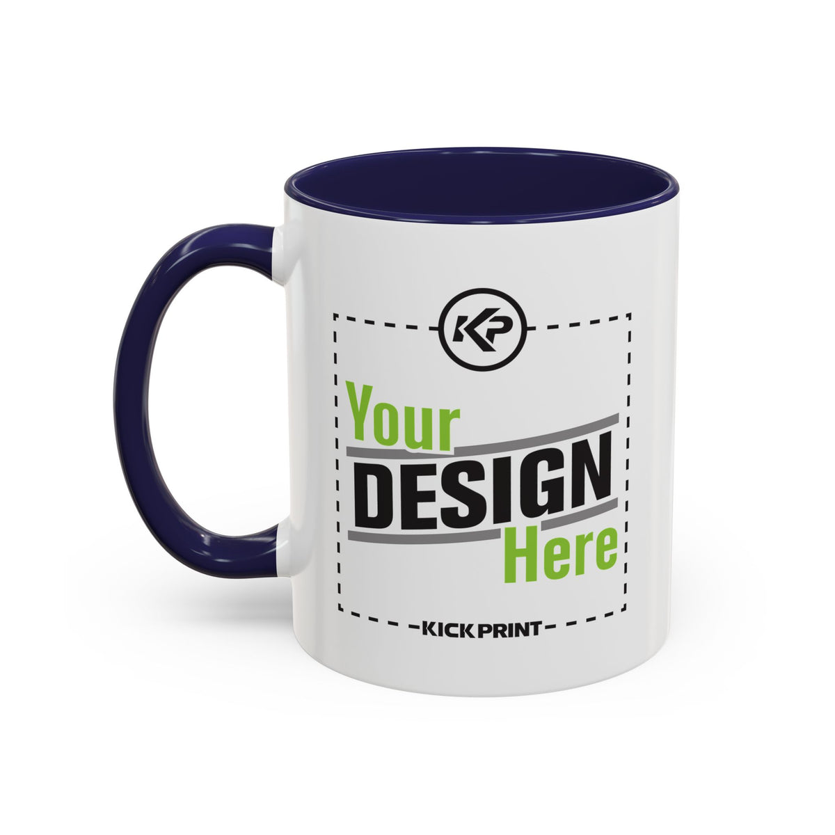 11oz Accent Mug - Kick Merch