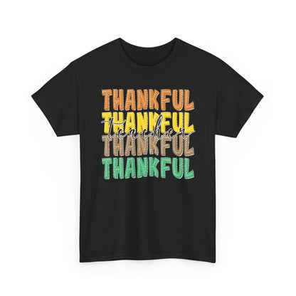 Thankful Teacher Shirt | Fall Teacher T-Shirt | Gildan Teacher Tee | Thanksgiving Teacher Outfit | Teacher Appreciation Gift