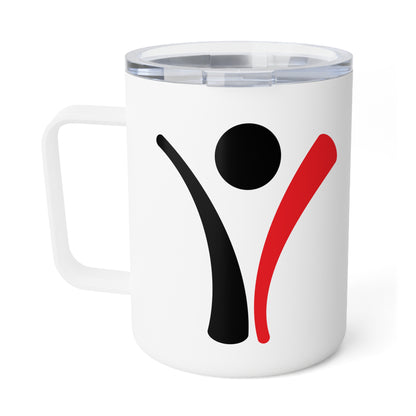 10oz Insulated Coffee Mug - Living with Purpose