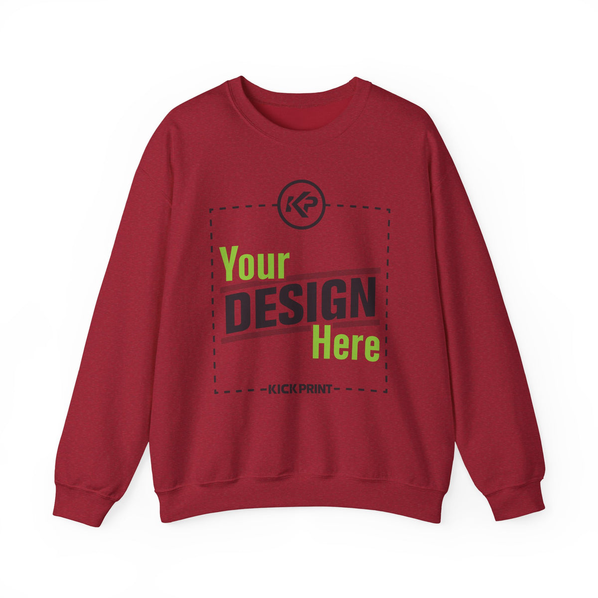 Adult - Basic Crewneck Pullover Sweatshirt