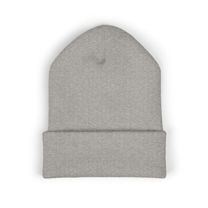 Embroidered Cuffed Beanie - Man Up God's Way
