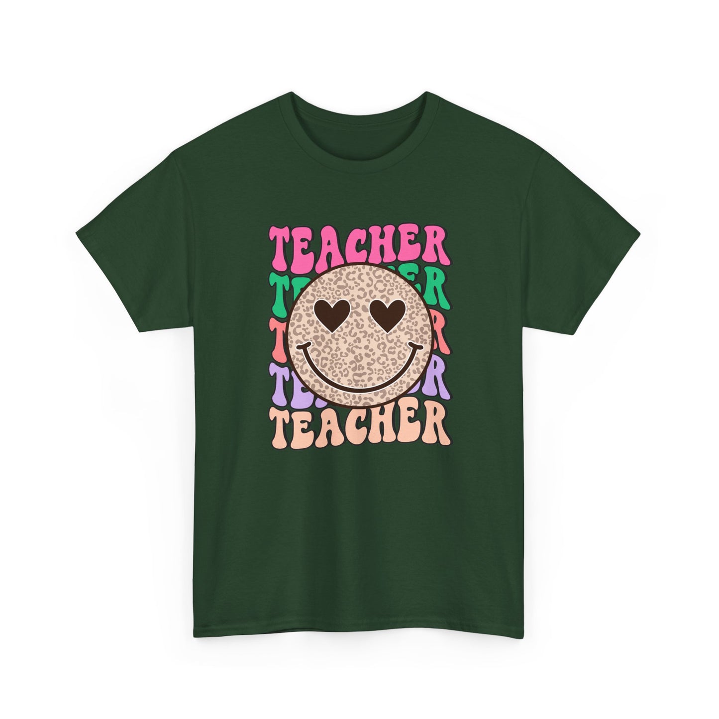 Teacher Smiley Heart Eyes T-Shirt