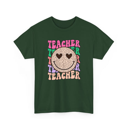 Teacher Smiley Heart Eyes T-Shirt