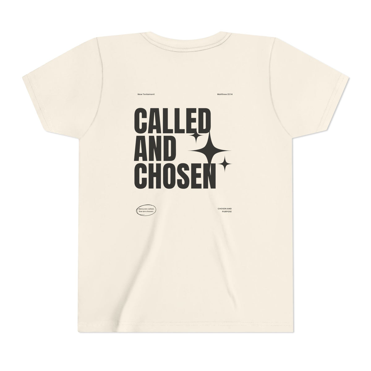 YOUTH - Basic tee - Called & Chosen - BBA