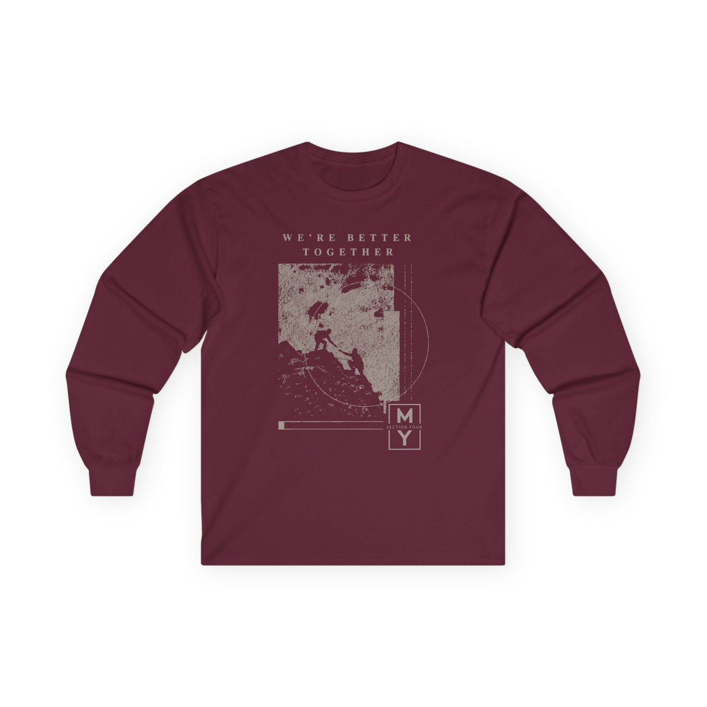 Adult - Better Together Cotton Long Sleeve Tee - MS Section 4 Youth
