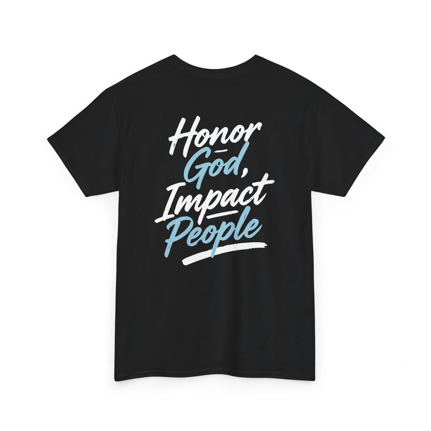 Adult - Honor God, Impact People Basic T-Shirt - FAC Aurora