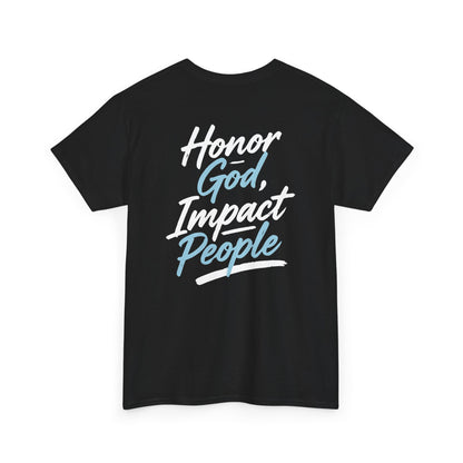 Adult - Honor God, Impact People Basic T-Shirt - FAC Aurora