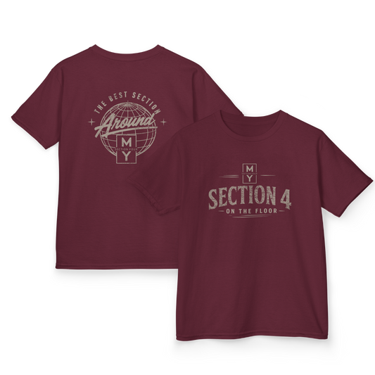 Youth -  Around Best Section Basic T-Shirt - MS Section 4 Youth