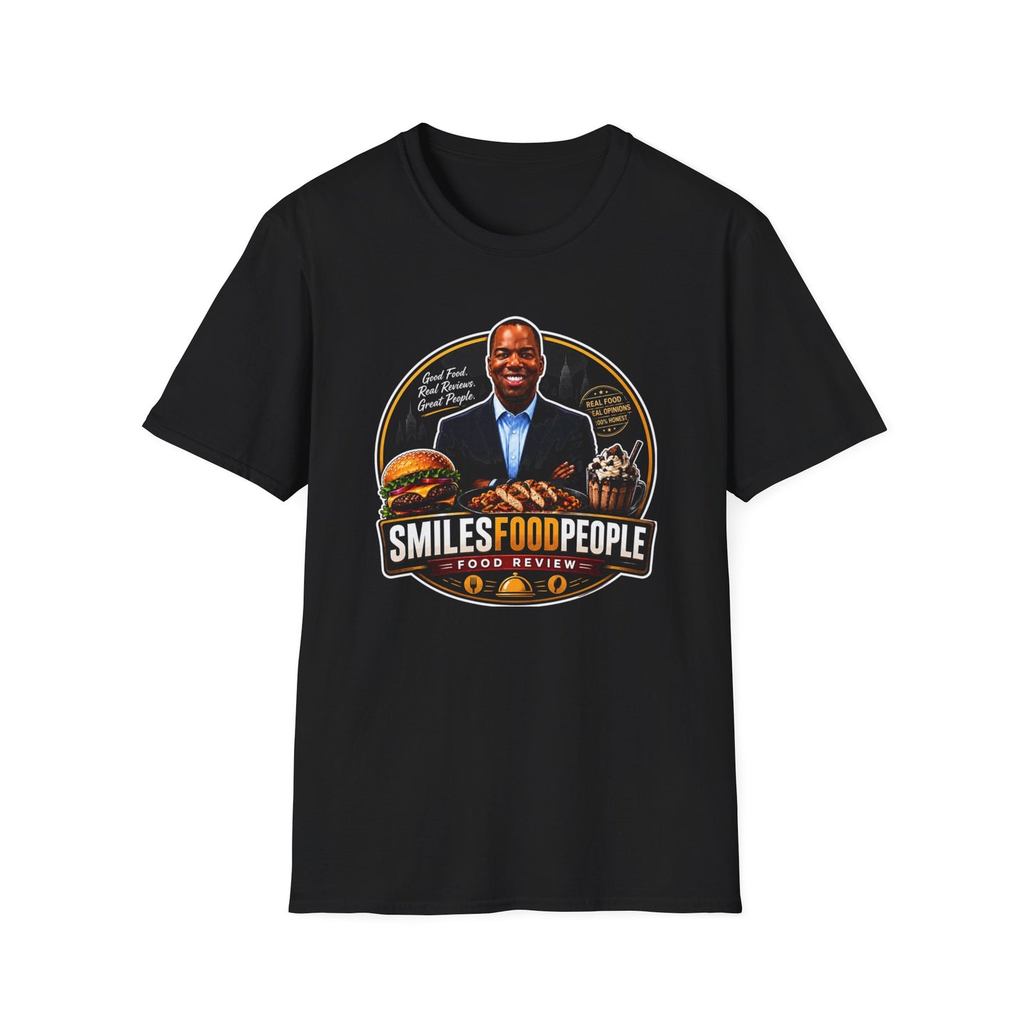 Smiles Food People Softstyle T‑Shirt