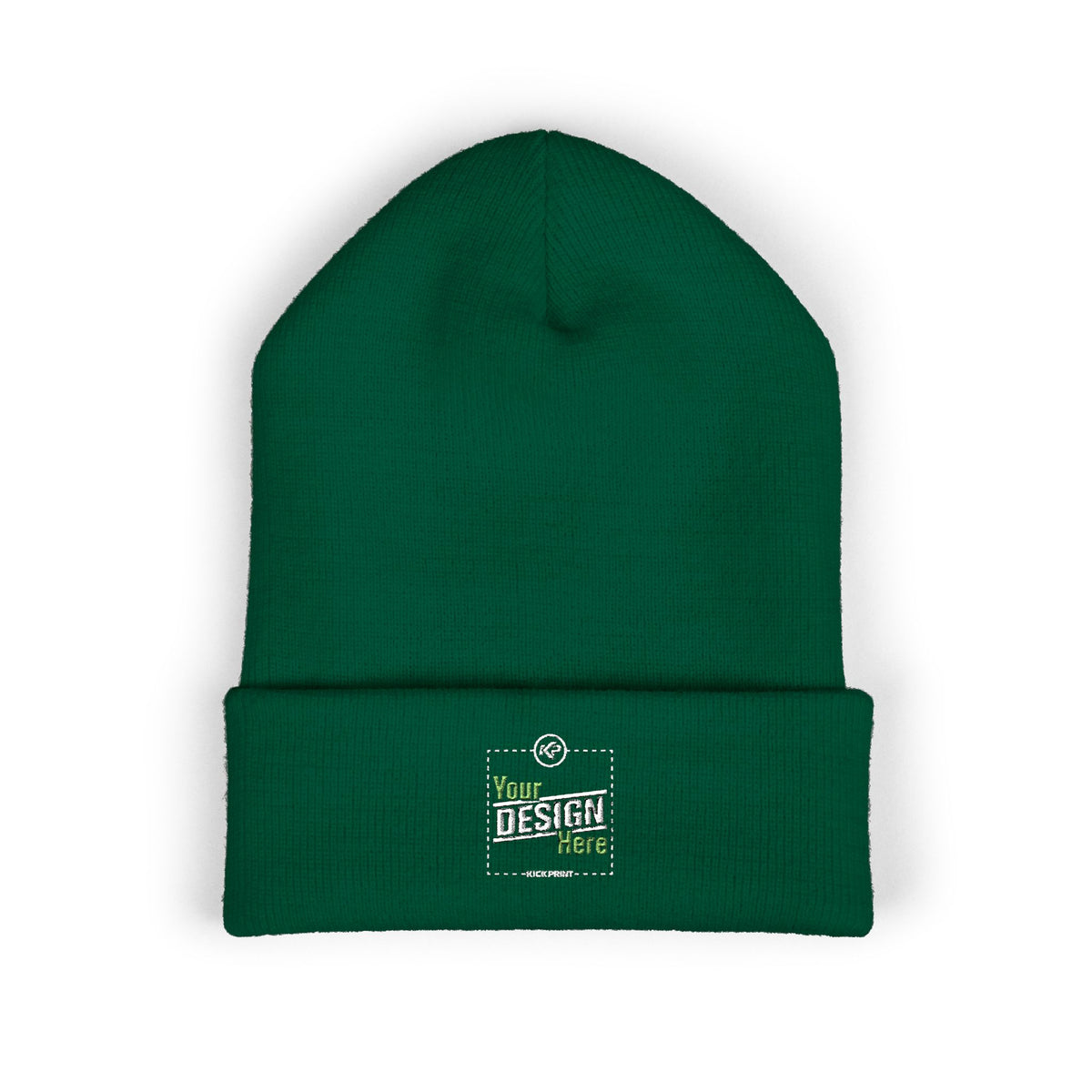Embroidered Cuffed Beanie