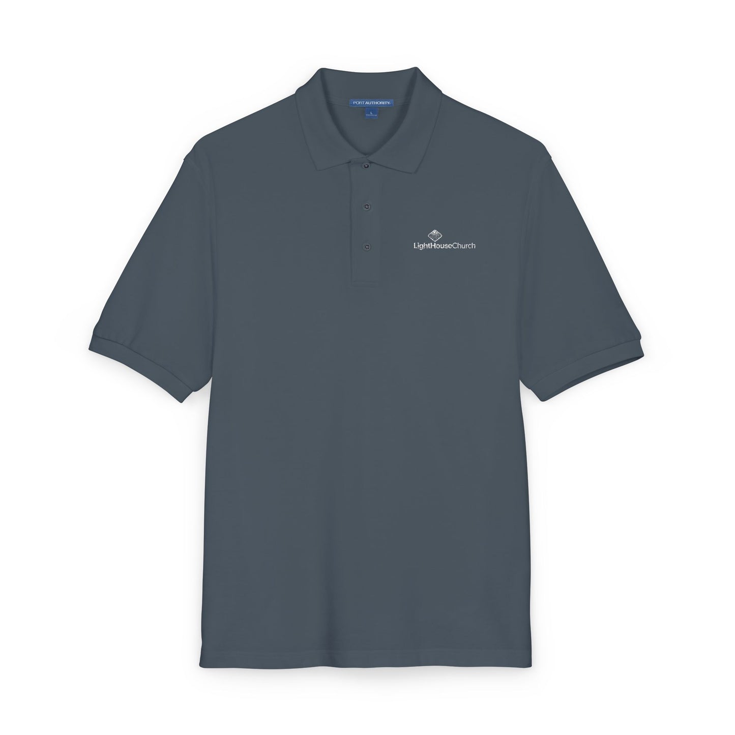 Embroidered Polo Shirt — Church Logo
