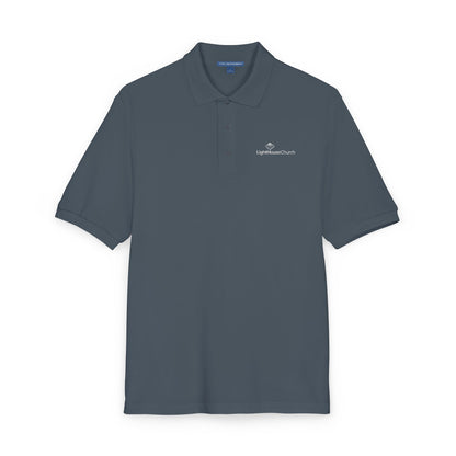 Embroidered Polo Shirt — Church Logo