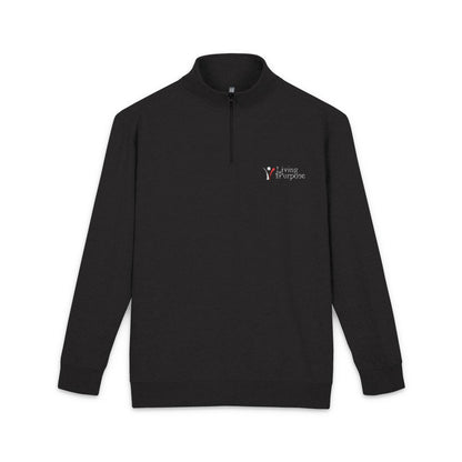 Adult - Fleece Embroidered Pullover - Living with Purpose