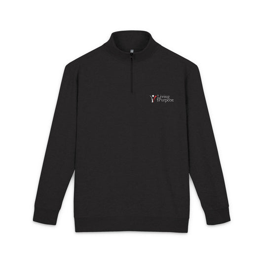 Adult - Fleece Embroidered Pullover - Living with Purpose