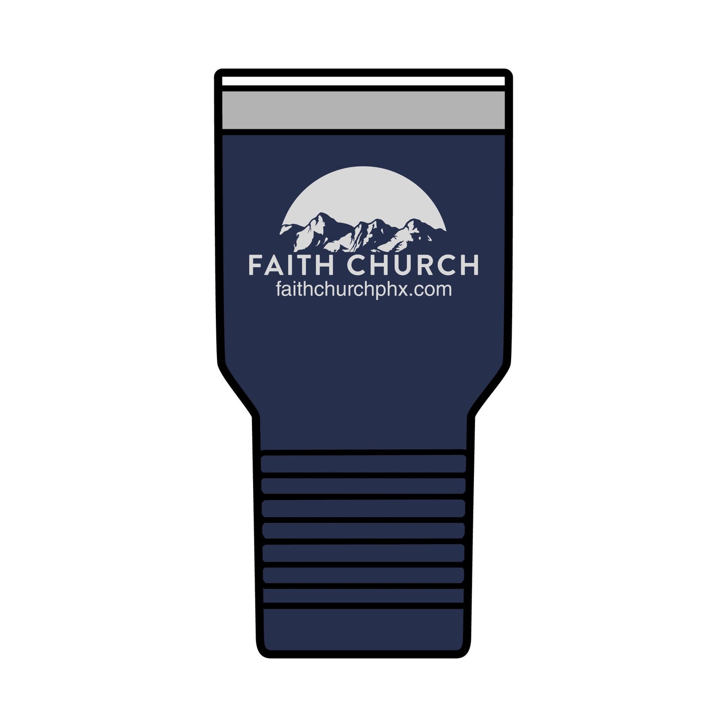 30oz Insulated Tumbler - Faith Church