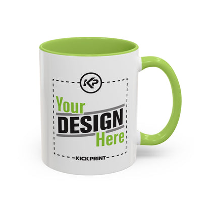 11oz Accent Mug - Kick Merch