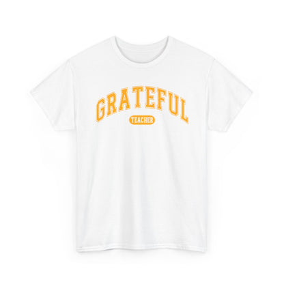 Grateful Teacher Shirt | Fall Teacher T-Shirt | Gildan Teacher Tee | Thanksgiving Teacher Outfit | Teacher Appreciation Gift
