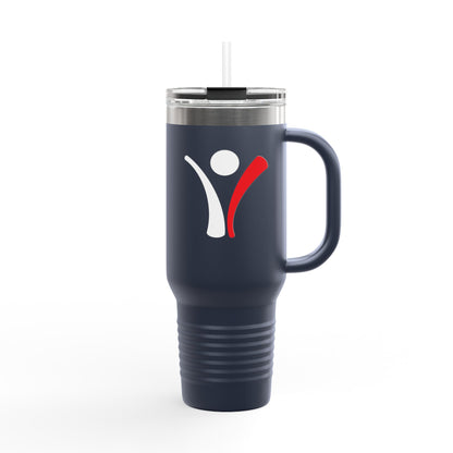 40oz Insulated Travel Mug - Living with Purpose