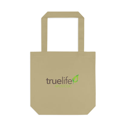 Truelife Apostolic Cotton Tote Bag - Eco-Friendly Grocery & Church Tote with Leaf Logo