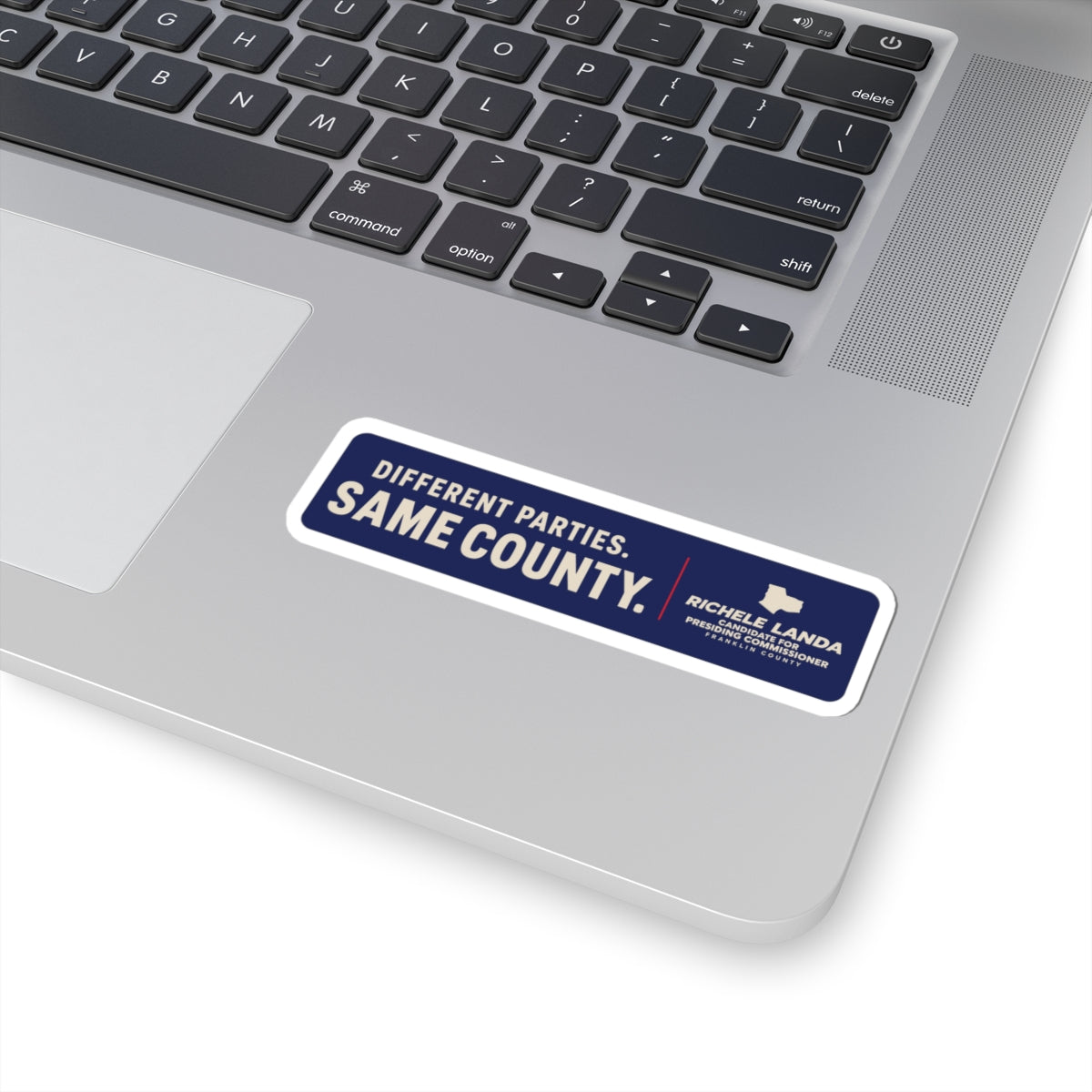Regular Sticker - Different Parties- Same County
