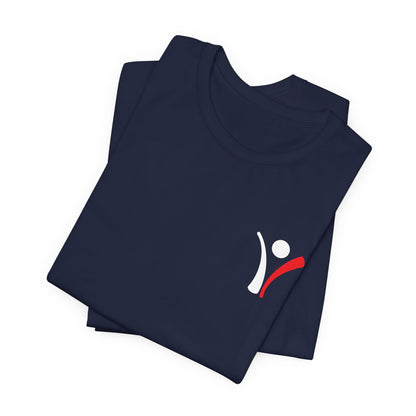 Adult - Premium T-shirt - Living with Purpose Red Man