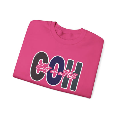 ADULT - Basic Crewneck Pullover Sweatshirt - City on a Hill