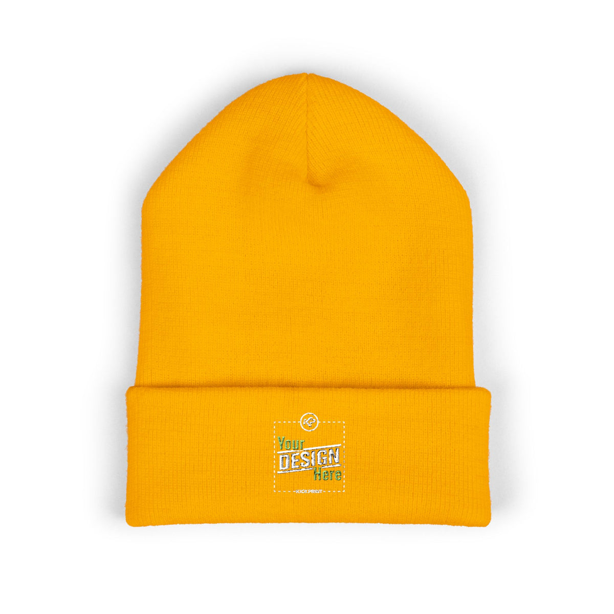 Embroidered Cuffed Beanie