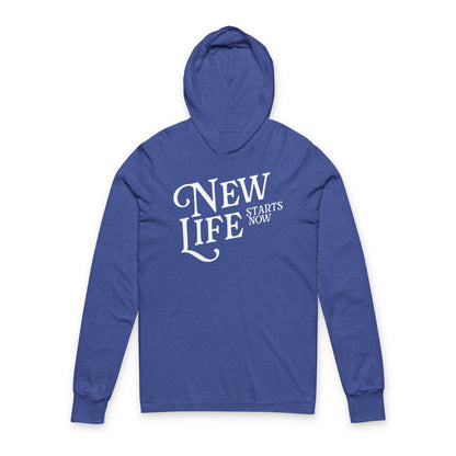 Hooded Long Sleeve Tee - New Life Terre Haute