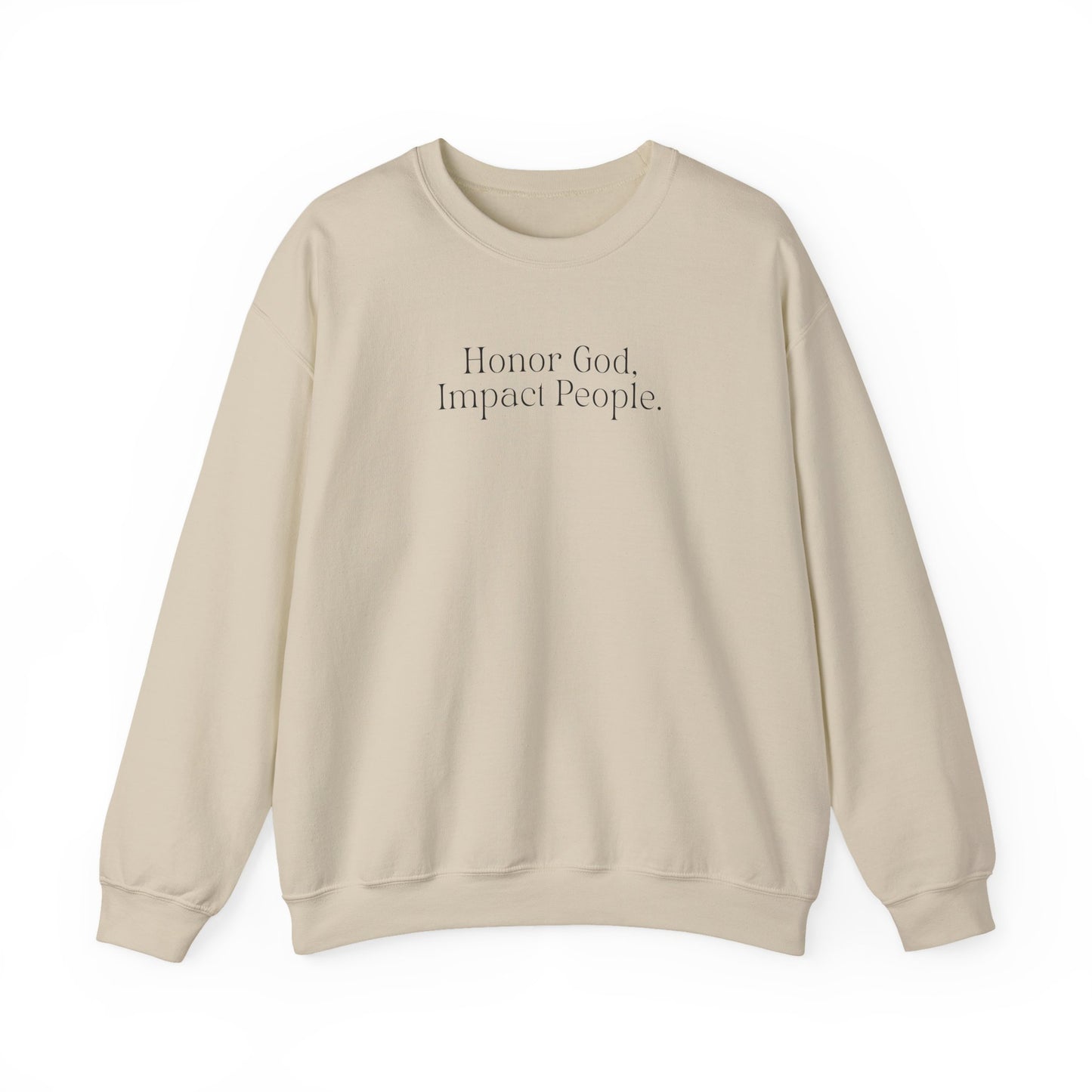 Adult - Basic Sweatshirt Honor God Impact People - FAC Aurora