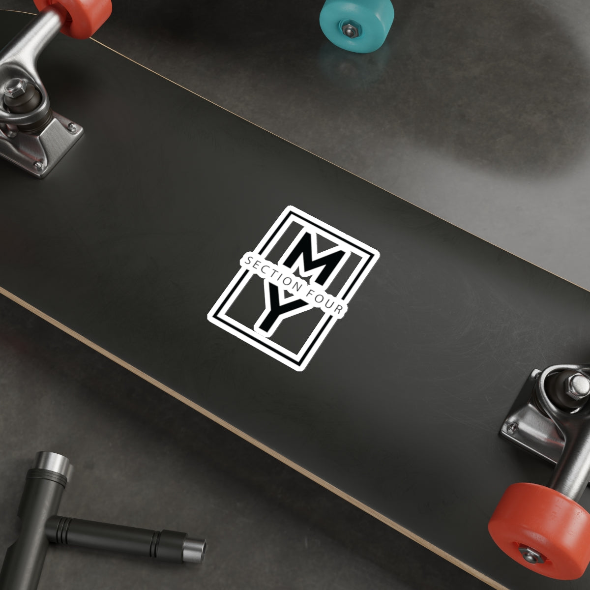 MY Section Four Die-Cut Sticker