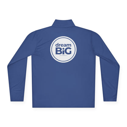 Quarter-Zip Pullover — Dream Big Logo